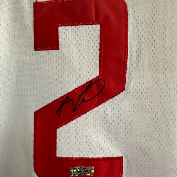 KAWHI LEONARD SIGNED LA CLIPPERS BASKETBALL NBA JERSEY AUTOGRAPHED W/COA XL 694 - Picture 3 of 7